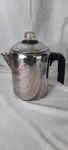 Farberware Stainless Steel 4-8 Cup Stove Top Coffee Pot Percolator Model #L7680 Used. Price: $39.00.