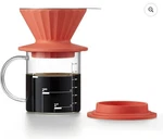 Buydeem Silicone Pour-over Coffee Dripper With Glass Filter Cup New. Price: $14.99.