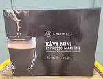 Chefwave Machine Red/holder/cups For Use With Nespresso Capsules Open. Price: $85.00.