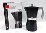 Ibili Evva Black Express Moka Pot 12 Cups 600 Ml Cast Aluminium Induction Safe Open. Price: $42.57.