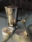 Presto Model PK16A Completely Submersible 9-CUP Electric Coffee Maker Percolator Used. Price: $49.00.