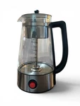 Kidisle Percolator Coffee Pot, Electric, 10 Cup, Auto Keep Warm, Glass/stainless Used. Price: $40.00.