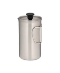 Snow Peak Titanium Cafe Press 3-CUP Coffee Maker Pot Japan Made Camp Fire Use New. Price: $89.99.