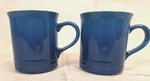 Creuset Stoneware 14-OUNCE Coffee Mug Pair, Marseille No Box -free Shipping. Price: $39.98.