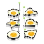 Egg Molds Shaper Ring Pancake Maker With HANDLE-6PCS New. Price: $21.59.