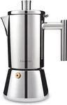 Diego Stovetop Espresso Maker Stainless Steel Italian Coffee Machine 12CUP New. Price: $83.52.