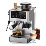 Airmsen Espresso Machine With Burr Grinder. Price: $252.58.