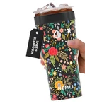 Hemli Universal Insulated Iced Coffee Cup Sleeve Holder Keeps Drinks Cold Long New. Price: $41.92.