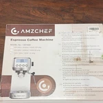 Amzchef CM1666 Espresso Machine 20 Bar Stainless Steel Silver Steam Wand 1350W Open. Price: $64.87.