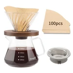 Mongdio Pour Over Coffee Maker, 20 Oz Highheat Borosilicate Glass Make... New. Price: $45.09.