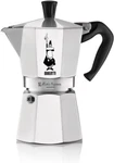Bialetti Moka Express For Espresso Maker Silver 6-CUPS Torn Open Box. Price: $30.95.