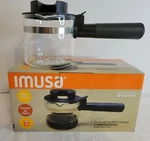 Imusa 4 Cup Espresso Maker Carafe (new In Open Box) For Model GAU-18200. Price: $20.00.