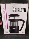 Bialetti 12 Cup Cold Brew Coffee Maker New. Price: $35.00.