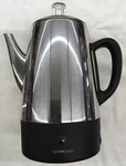 Mixpresso Model EPLTR-8 Electric Percolator Coffee Maker Stainless 8/10 Cup Used. Price: $30.00.