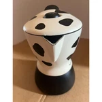 Bialetti Mukka Express 2 Cups Cappuccino Maker Made Italy Cow Print. Used. Price: $29.99.