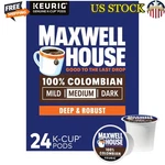 100% Colombian Medium Roast K-cup Coffee Pods 24 Count Brew Rich Aroma New. Price: $33.65.