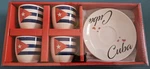Bene Casa - 8 Piece Espresso Cup And Saucer Set Cuba New. Price: $17.99.