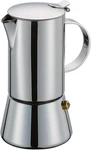 Aida Steel Stovetop Espresso Maker, Polished Stainless, 4 Cup,silver New. Price: $234.99.