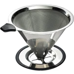 Clever Pour Over Coffee Dripper With Cup Stand (size #4) - Stainless Steel New. Price: $26.99.