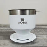 Stanley Camping Pour Over Coffee Maker 20-02620 Portable Dripper White No Mug Used. Price: $18.00.