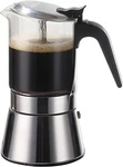 Sixaquae Moka Induction Stovetop Espresso Maker,crystal Glass-top & Stainless... New. Price: $36.95.