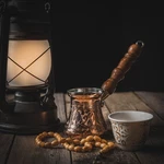 Copper Coffee Pot Cezve Ibrik - Hand Engraved Hammered Turkish Greek 10OZ New. Price: $89.26.