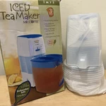 Iced Tea Maker Mr. Coffee 3 Quart Open. Price: $90.00.
