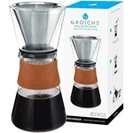 Grosche Amsterdam Glass Pour Over Coffee Maker Single Cup Dripper & Steel F... New. Price: $35.00.