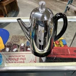 West Bend Electric Percolator Classic Style Coffee Maker With 12-CUP, Silver Open. Price: $75.00.