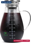 Btat- Cold Brew Coffee Maker, Iced Liter (2 Quart, 64 Oz), New. Price: $56.59.