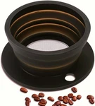 Paperless Collapsible Pour Over Coffee Dripper, Travel Maker Ca New. Price: $22.99.