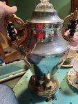 Belle Silversmith Co. Inc.coffee Percolator 19594 Art Deco With Glass Top Used. Price: $45.00.