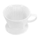 Lhuksgf Pour Over Ceramic - Coffee Dripper Maker With 3 White New. Price: $21.09.