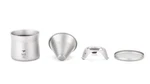 Keith Titanium TI3911 Mini Coffee And Tea Maker (shipped From Usa) New. Price: $139.00.