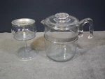 Vintage Pyrex 7759 B Cup Flameware Percolator Coffee Pot Complete Used. Price: $169.99.