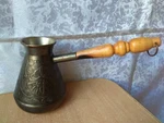 Rare Copper Turka Coffee Maker Cezve Dzhesva In Collection Used. Price: $120.00.