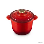 Creuset Rice Pot 18CM 2.25QT Disney Fantasia Collection Cerise Red Cast Iron New. Price: $379.88.