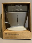 Brand New Starbucks-oxo Single Serve Auto-drip Pour-over Coffee Maker Gray. Price: $28.50.