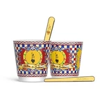 Bialetti Dolce Gabbana Cups Set 2 D&g Red Coffee Tazzine + Gold Stirrers Brand. Price: $107.50.