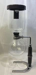 Kendal TCA-5 Glass Tabletop Siphon (syphon) Coffee Maker Cups Open. Price: $44.95.