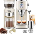 Gevi 20 Bar Espresso Coffee Machine With Burr Grinder Set 35 Precise. Price: $199.00.