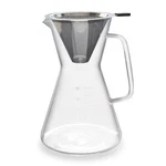 London Sip Glass Pour Over Coffee Carafe Maker With Reusable Stainless Steel New. Price: $73.10.