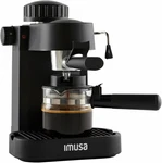 Imusa GAU-18202 4 Cup Espresso/cappuccino MAKER,120 Volts, Black New. Price: $102.95.