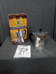 Primula Aluminum 3-CUP Espresso Maker Polished Silver New. Price: $22.99.