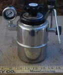 Bellman CX-25P Stovetop Espresso Maker & Milk Steamer W/ Pressure Gauge Complete Used. Price: $80.00.