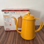 Kalita Narrow Mouth Coffee Drip Pot 0.7L Mango Yellow Stainless Steel Japan New. Price: $64.80.