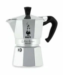Bialetti Moka Express 6 Cup Espresso Coffee Pot Maker Silver Stove New. Price: $36.00.