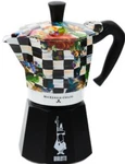 Bialetti Moka Mackenzie-childs Stovetop Espresso Maker, 6 Cups, New. Price: $90.00.
