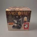 New Mr Coffee 4 Cup Expresso/cappuccino Maker ECM91 W/frothing Pitcher 1997 Vtg. Price: $78.99.