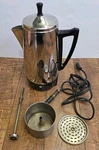 Excellent Regal Stainless Steel, 4-12 Cup Coffee Maker/ Percolator # K7526. Used. Price: $25.00.